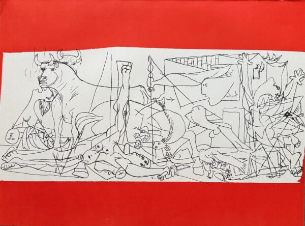 Étude pour Guernica - Picasso Pablo