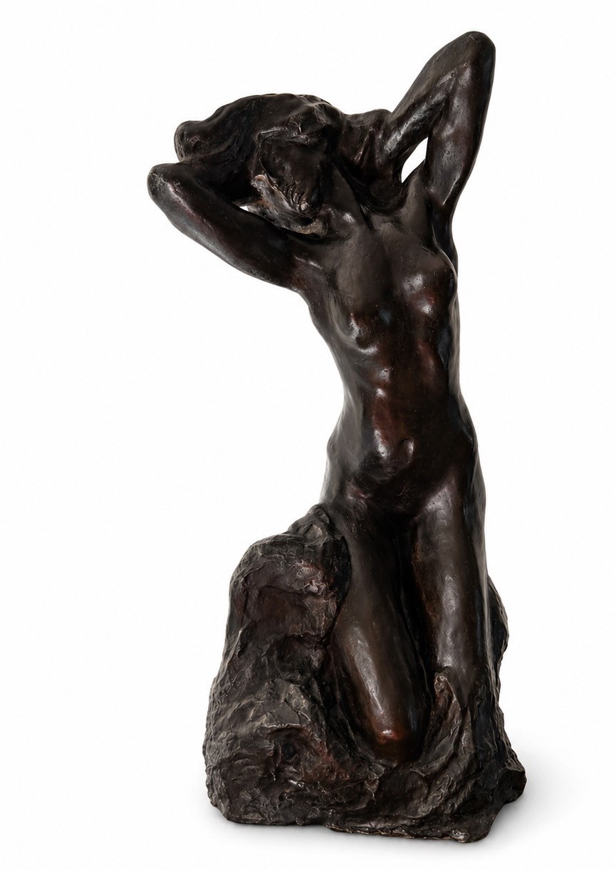 La Toilette de Venus Dite Aussi Faunesse Agenouille ou le Reveil - Auguste Rodin – Image 1