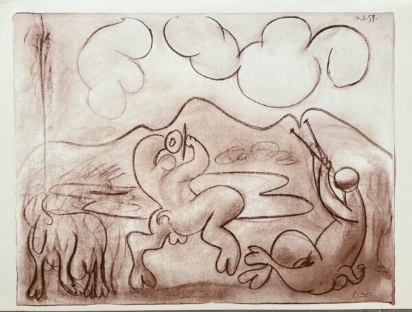 Faunes et Chevres - Picasso Pablo