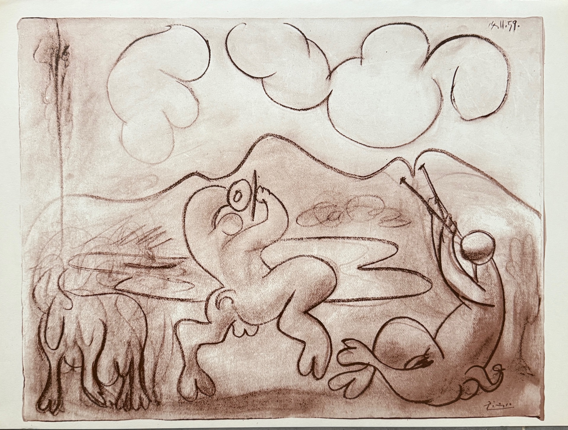 Faunes et Chevres - Picasso Pablo – Image 1