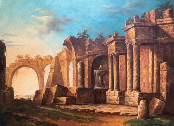 Ruines Antiques - Xxe Ecole Moderne