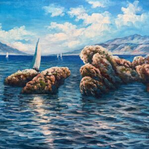 Rochers en Mer - Xxe Ecole Moderne