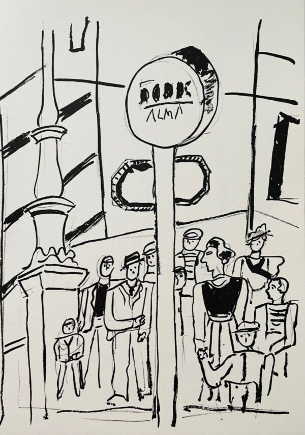 L'arret de Bus - Leger Fernand