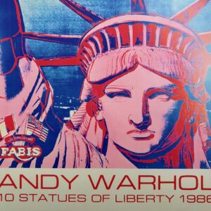10 Statues Of Liberty - Warhol Andy