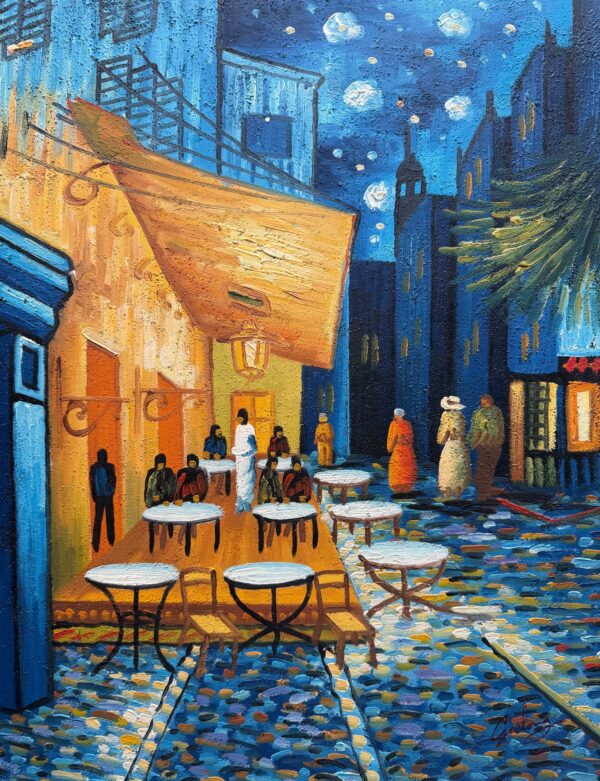 Terrasse Nocturne - Xxe Ecole Moderne