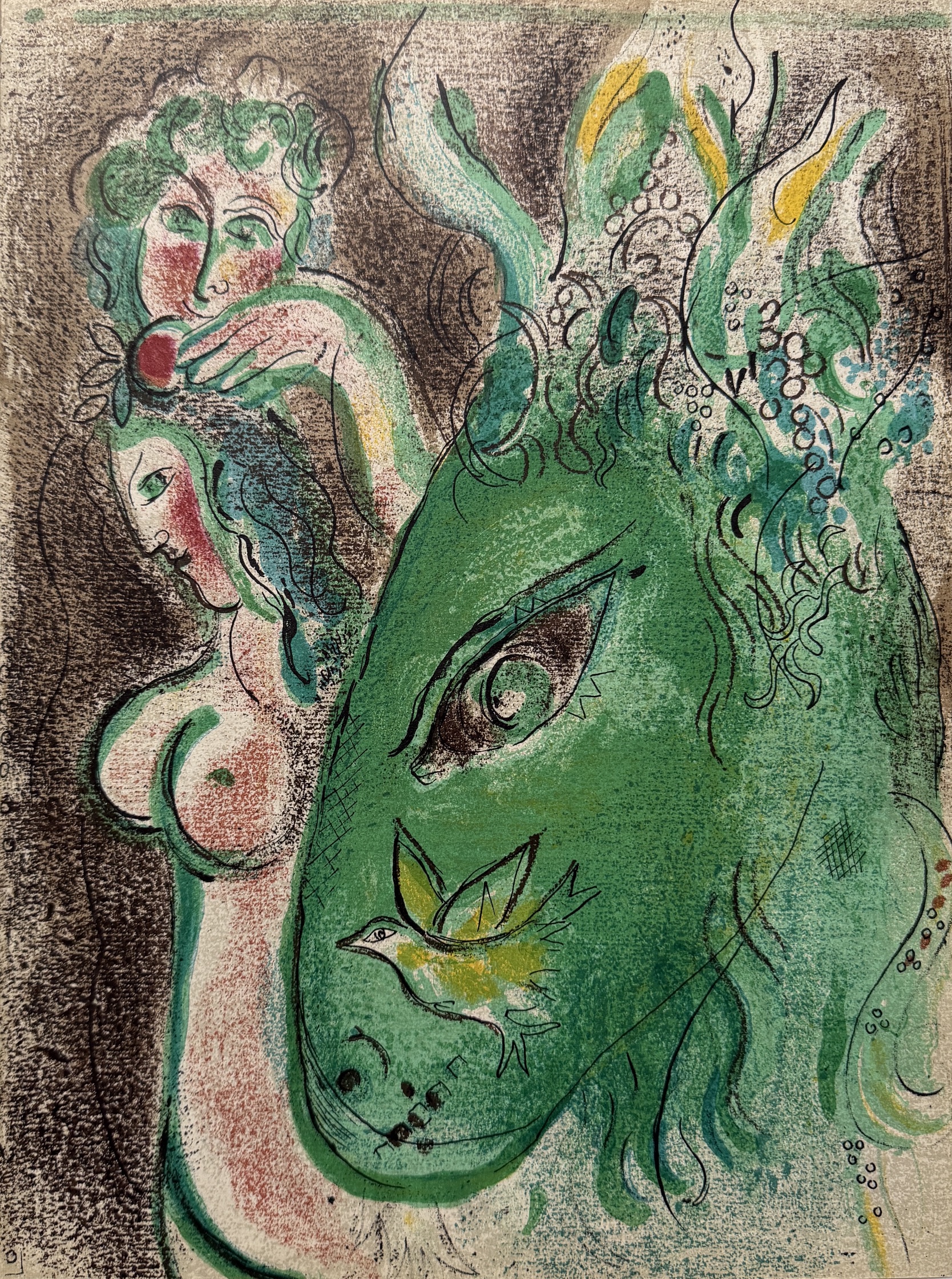 Adam et Eve au Paradis - Marc Chagall – Image 1