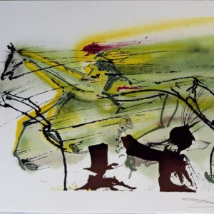 Le Cheval de Course 1983 - Salvador Dali