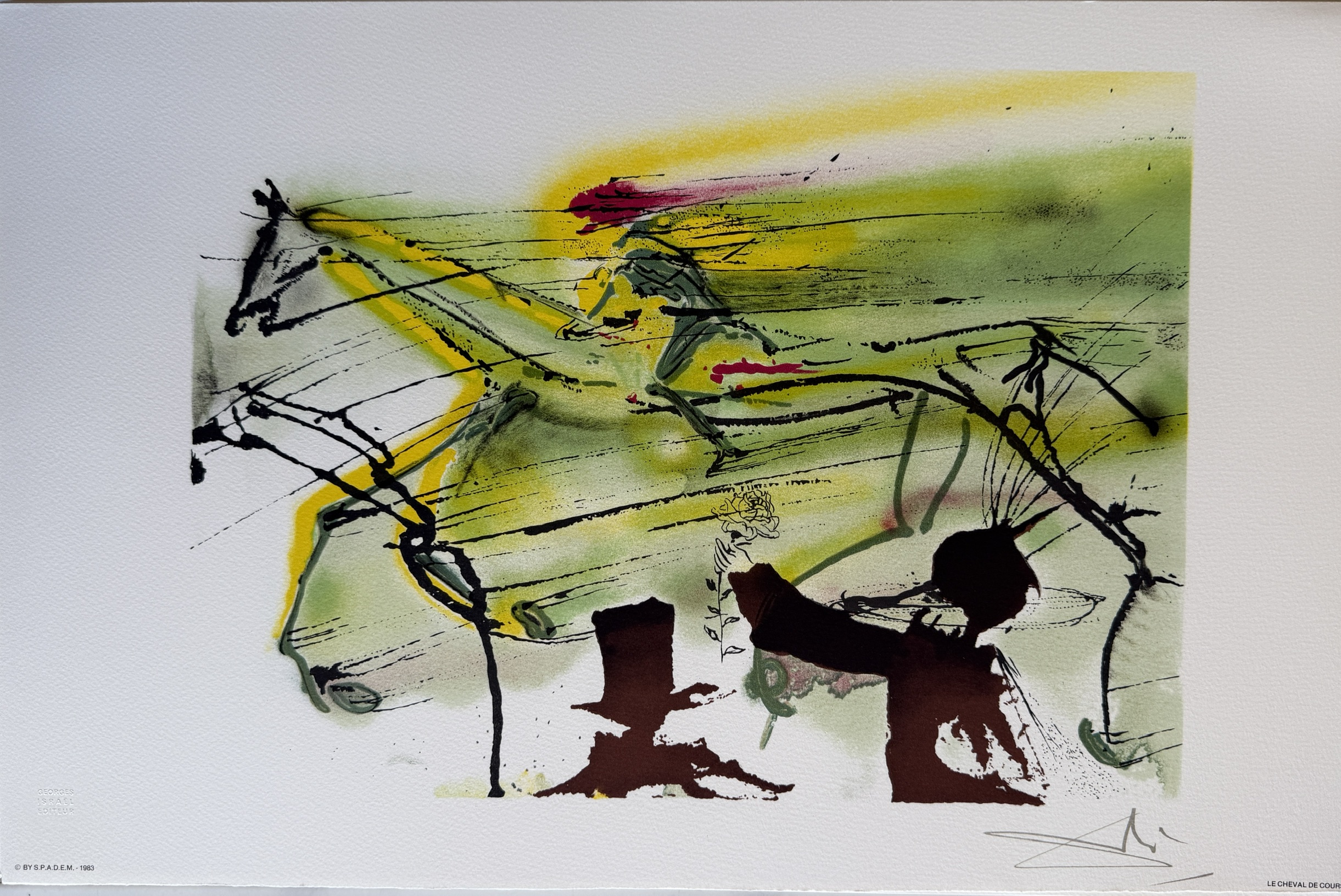 Le Cheval de Course 1983 - Salvador Dali – Image 1