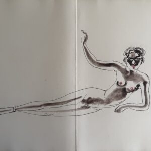 Nu Couche D'une Dame Africaine - Dongen Kees Van