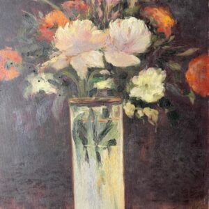 Vase de Fleurs - Xxe Ecole Moderne