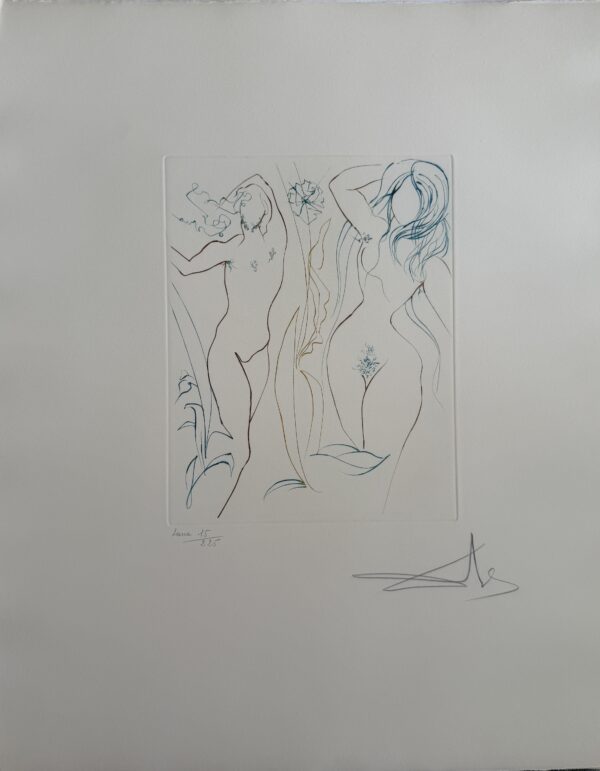 Adam et Eve - Salvador Dali