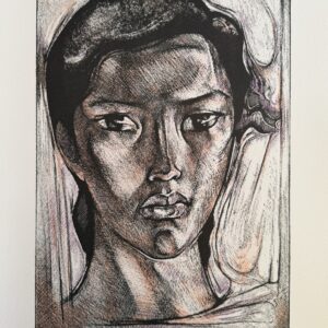 Etude de Visage - Roland Oudot
