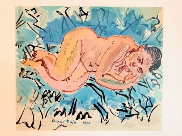 Nu Couche - Raoul Dufy