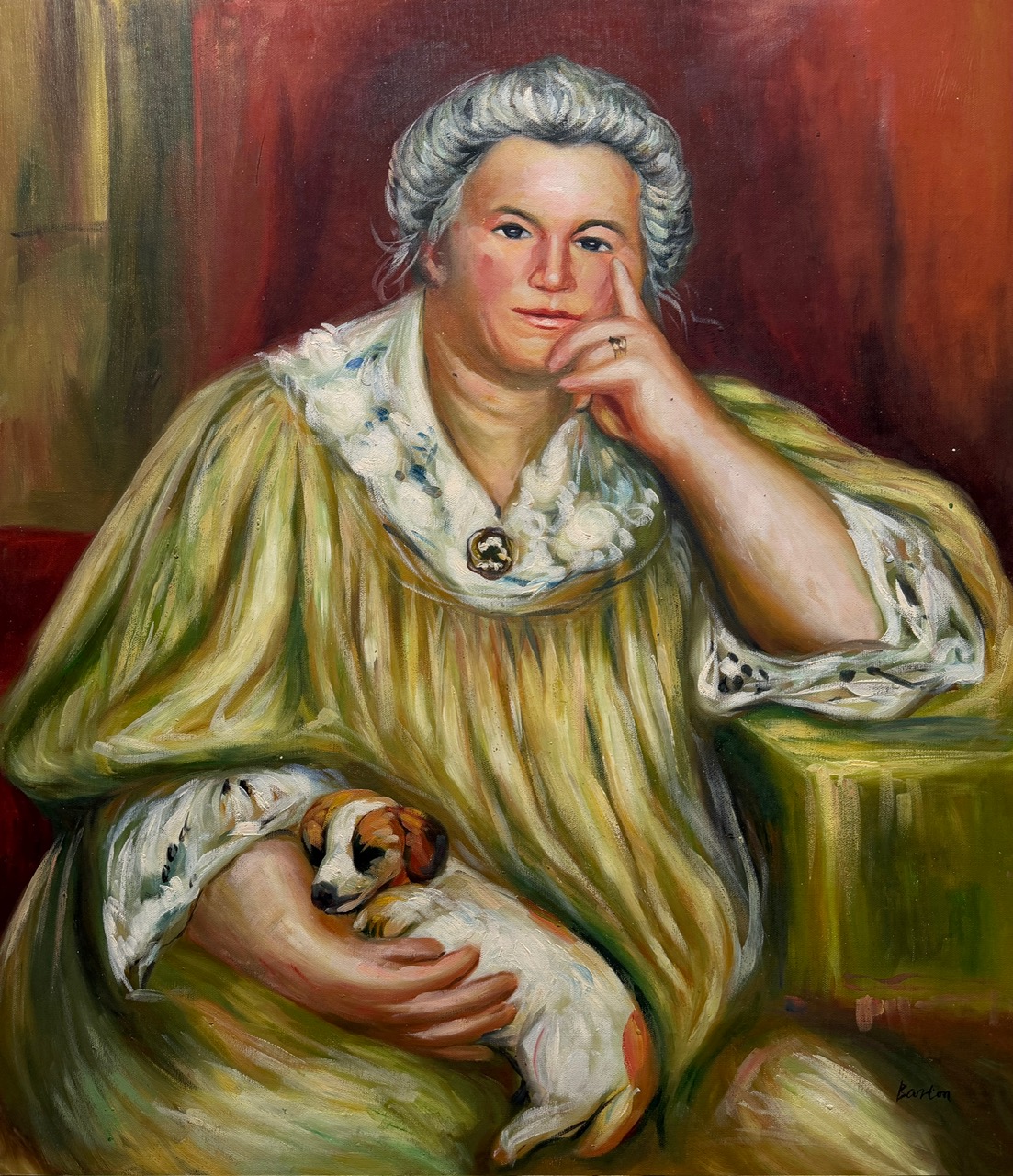 Portrait Féminin - Xxe Ecole Moderne – Image 1