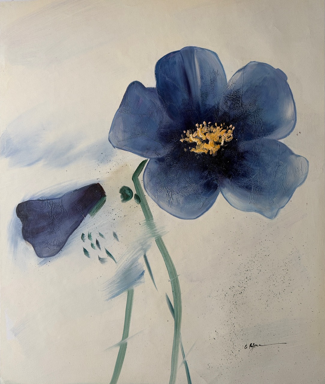 Fleur Bleue - Xxe Ecole Moderne – Image 1