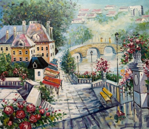Jardin en Fleurs - Xxe Ecole Moderne