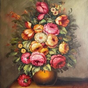 Bouquet de Roses - Xxe Ecole Moderne