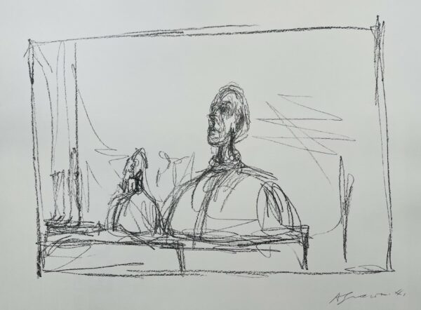 Homme A la Fenetre - Alberto Giacometti
