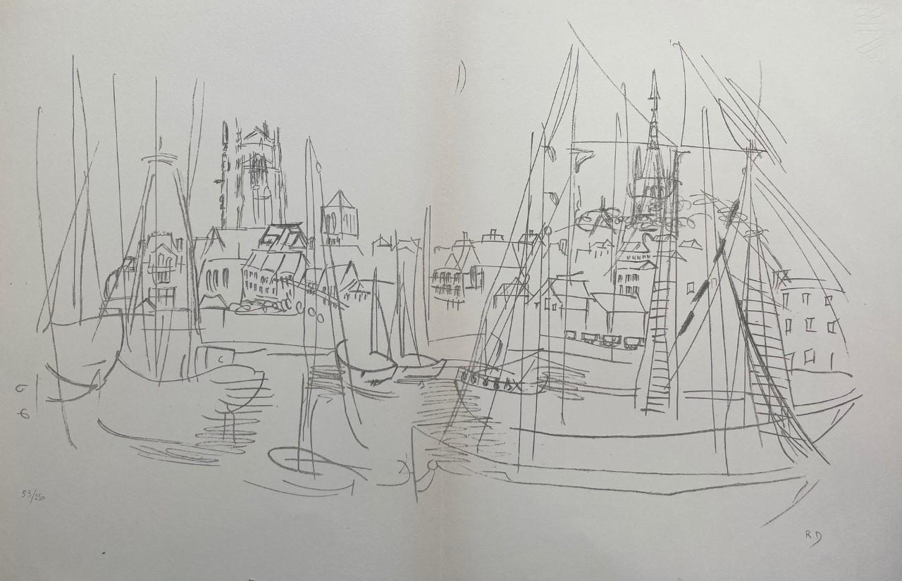 Voiliers au Quai - Raoul Dufy – Image 1