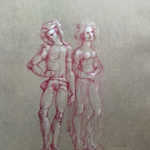 L'amant Econduit 1980 - Léonor Fini