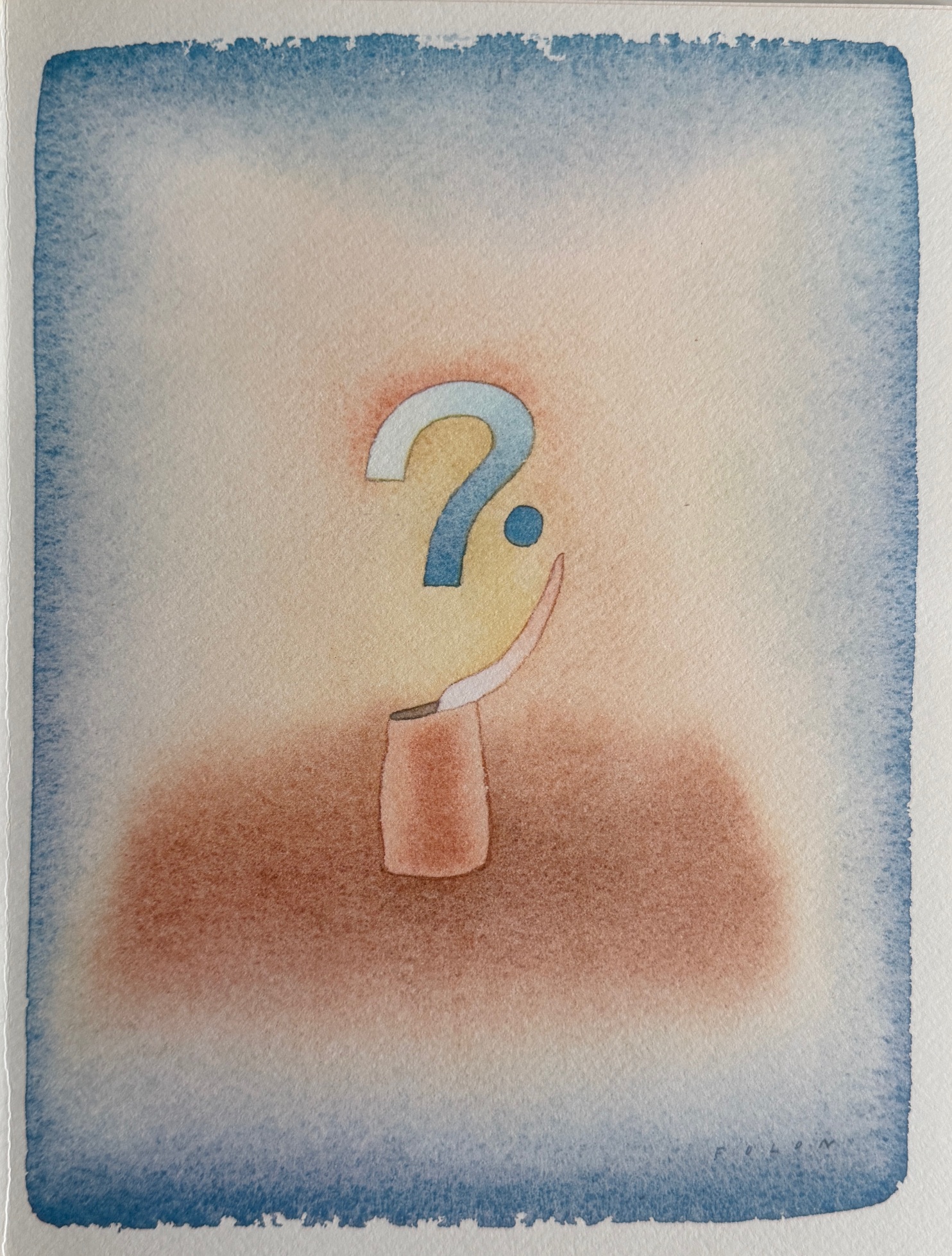 Pourquoi ? - Jean Michel Folon – Image 1