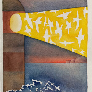 Le Gardien du Phare Aime Trop les Oiseaux - Jean Michel Folon