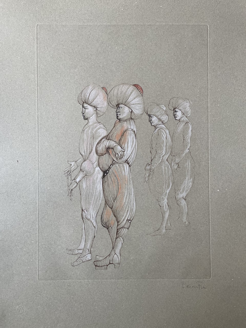 Hommes aux Turbans - Léonor Fini – Image 1