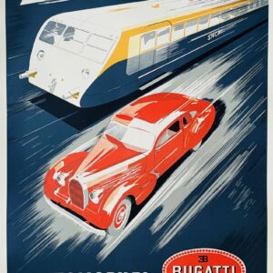 Bugatti - Geri R. Affichiste Xxe Siècle