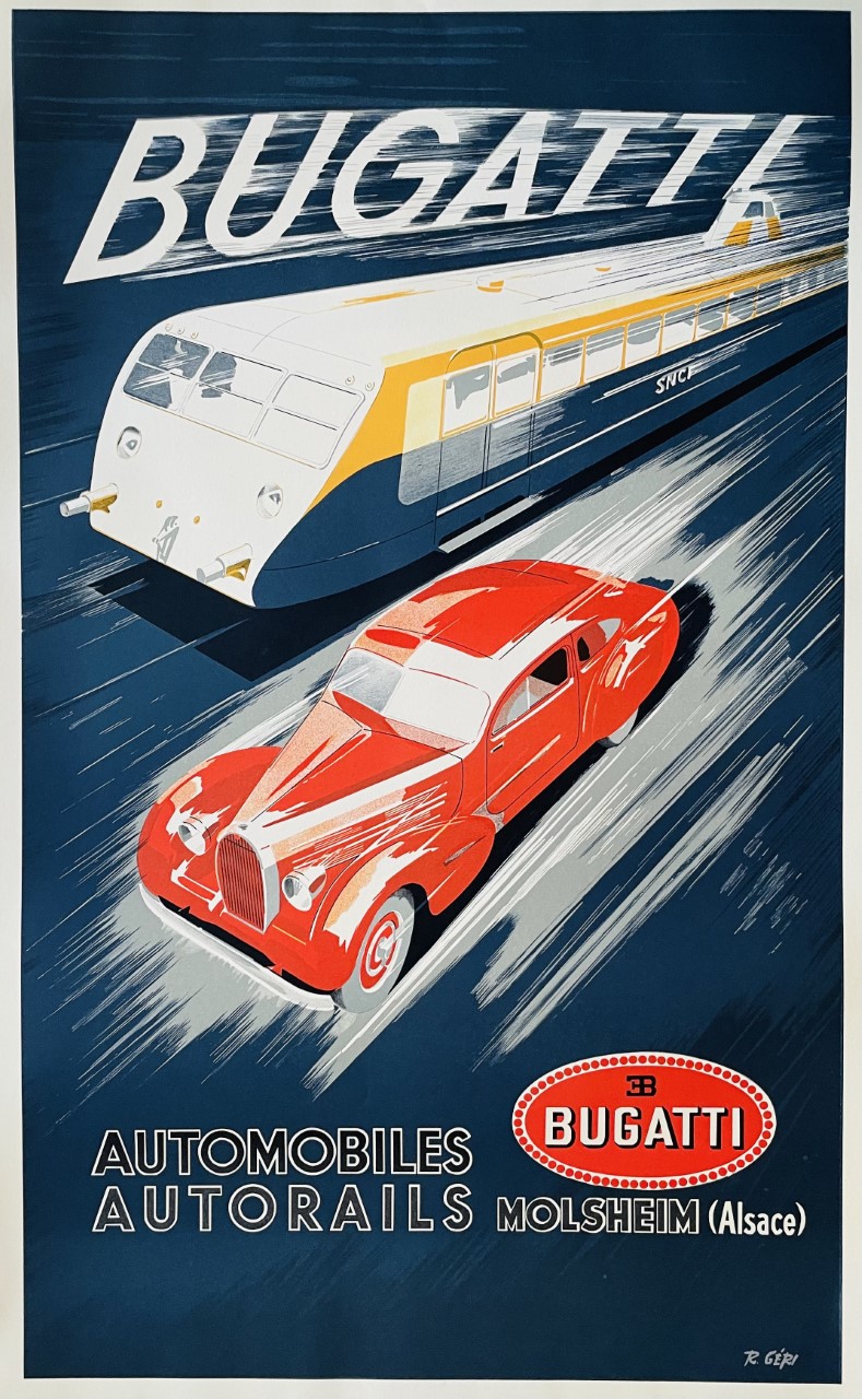 Bugatti - Geri R. Affichiste Xxe Siècle – Image 1