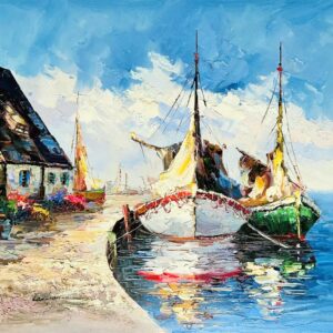 Huile sur toile
