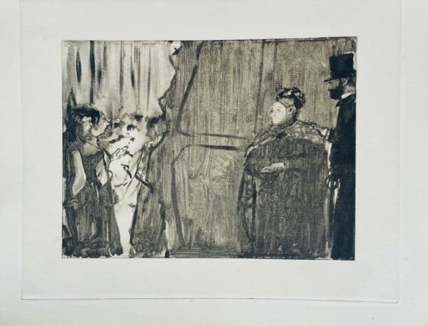 La Reception - Edgar Degas