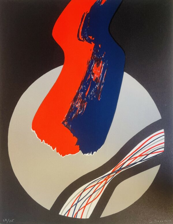 Composition Abstraite Vi 1987 - Pichette James