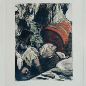 Au Restaurant - Edgar Degas