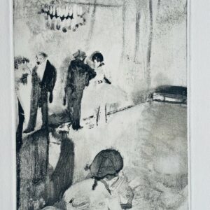 Les Rencontres au Salon - Edgar Degas