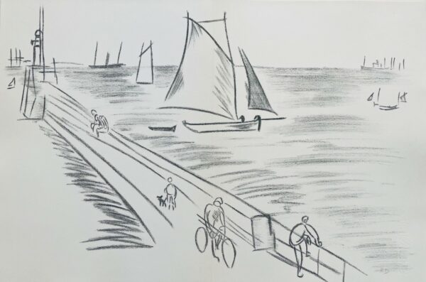 La Corniche Normande - Raoul Dufy