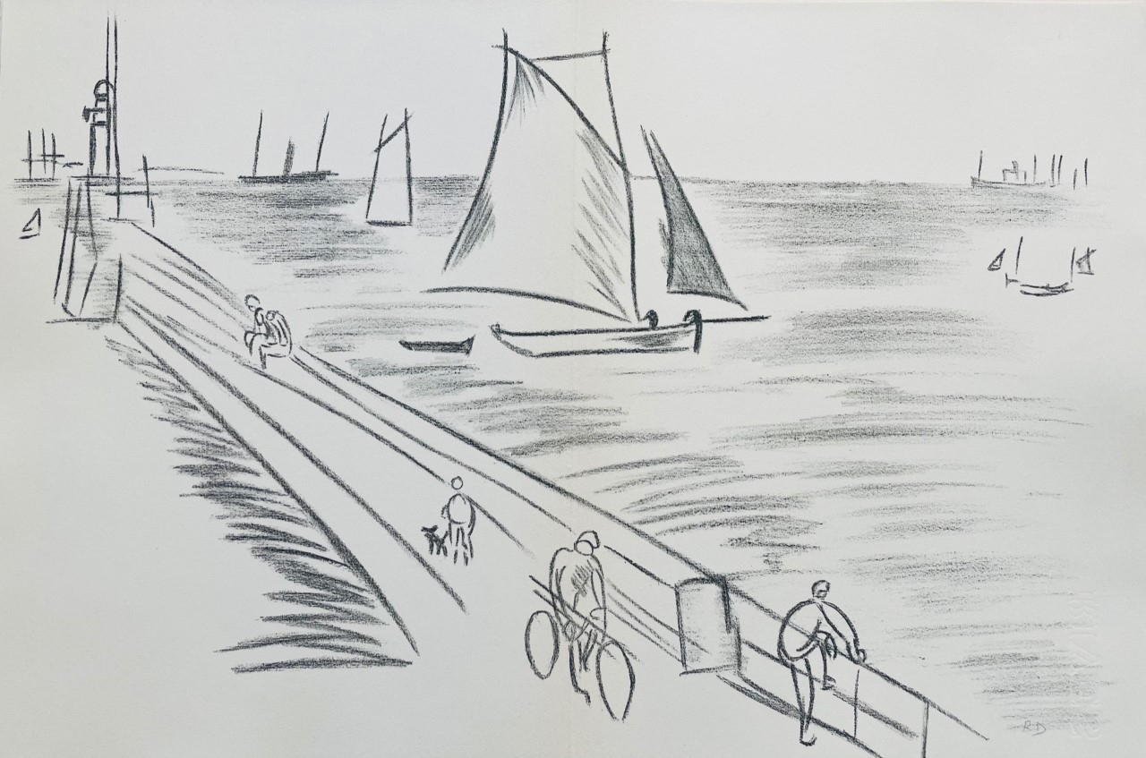 La Corniche Normande - Raoul Dufy – Image 1