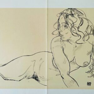 La Fille aux Longs Chevaux - Egon Schiele