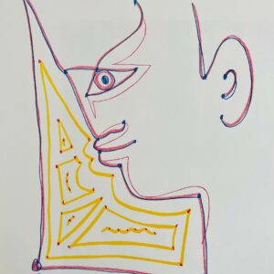 Homme de Profil - Jean Cocteau