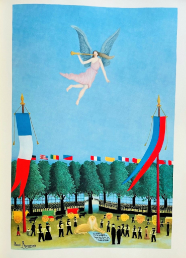 La Liberté Invite les Artistes À Participer - Henri Rousseau