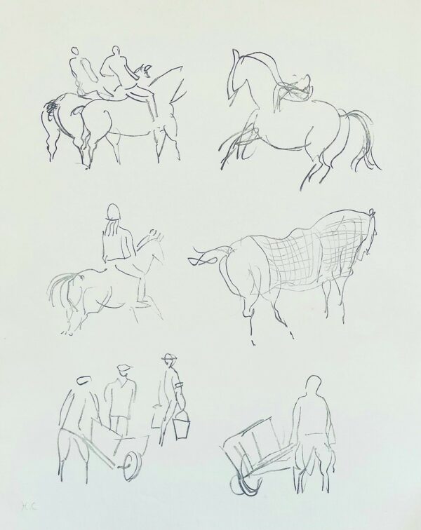 Chevaux - Raoul Dufy