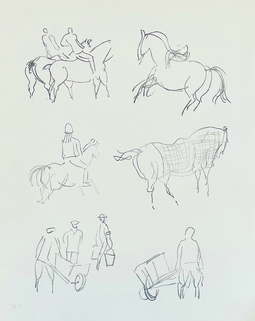 Chevaux - Raoul Dufy – Image 1