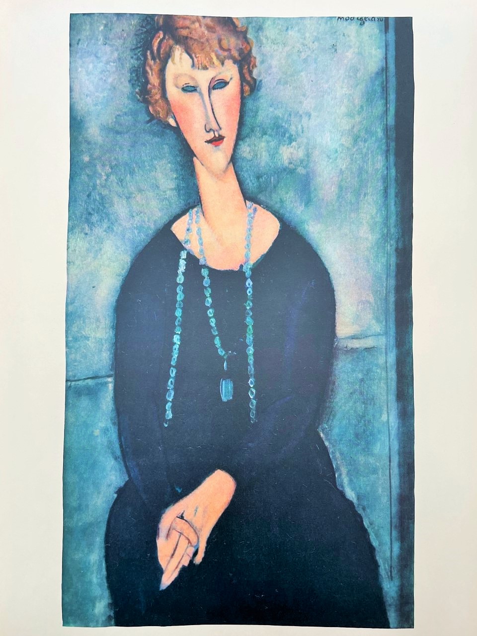 Portrait de Dame Menier - Modigliani Amedeo – Image 1