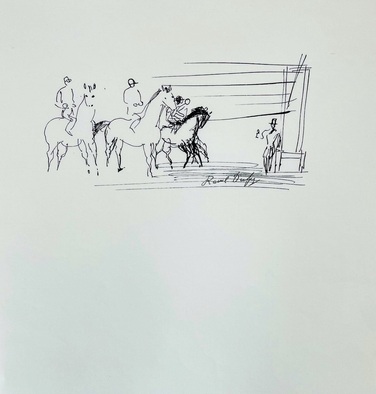 Les Cavaliers - Dufy Raoul – Image 1