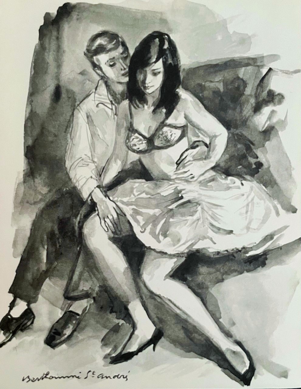 Le Jeune Couple - Louis Berthomme Saint-Andre – Image 1