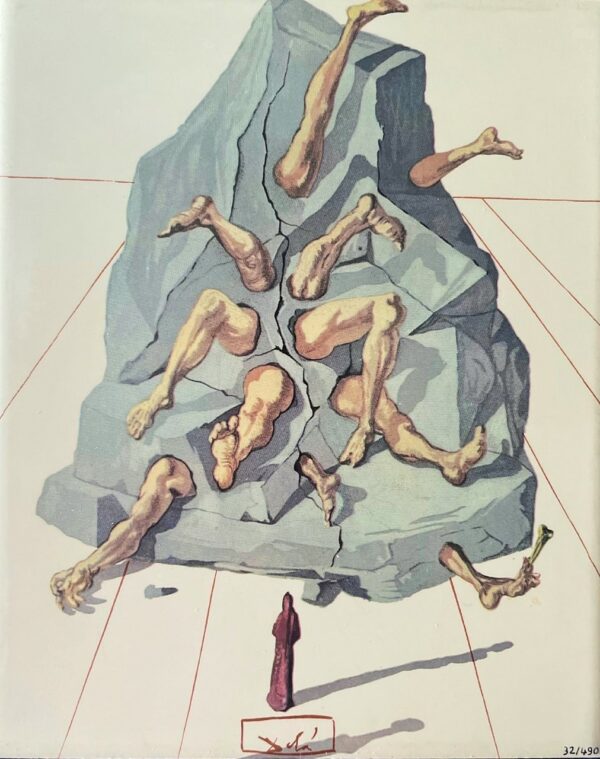 Les Simoniaques - Salvador Dali