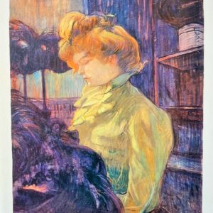 La Modiste - Henri De Toulouse-Lautrec