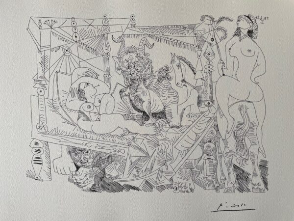 Fantaisie dans le Reve - Pablo Picasso