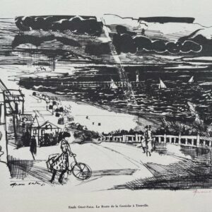 La Route de la Corniche A Trouville - Emile Grau-Sala