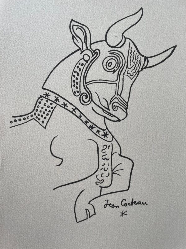 Taureau de Persepolis - Jean Cocteau