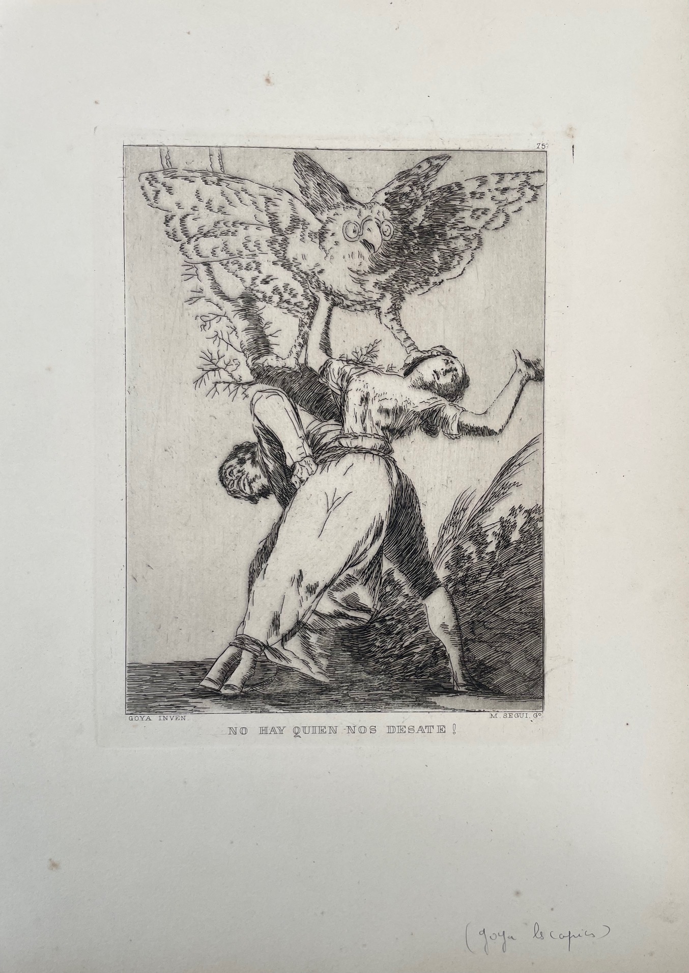 No Hay Quien Nos Desate ! - Francisco De Goya – Image 1